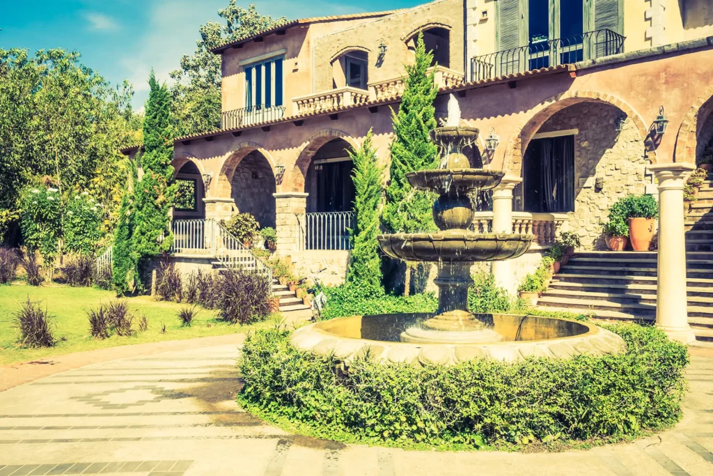 Villa italiana con spazi esterni liberi dalle zanzare